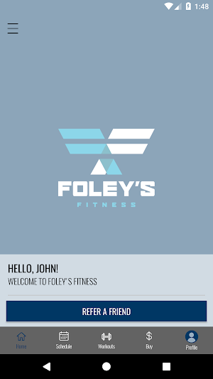 Foley's Fitness Screenshot 1