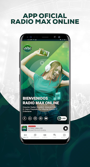 Radio Max Online Screenshot 1