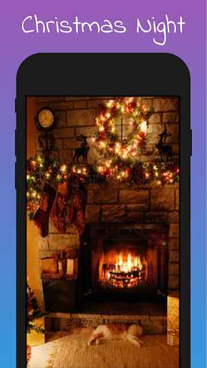 Christmas Night Live Wallpaper Screenshot 0