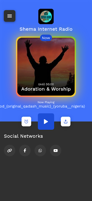 Shema Internet Radio Screenshot 0