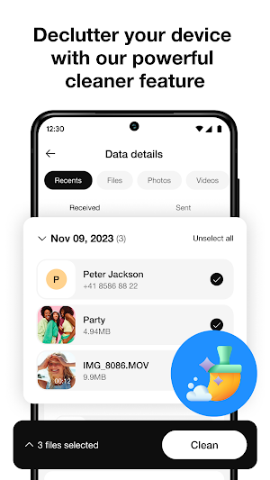 Transfer My Data, File Sharing Screenshot 2