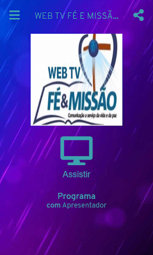 WEB TV FÉ E MISSÃO Screenshot 1