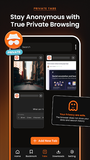 Private Browser - Incognito Screenshot 2