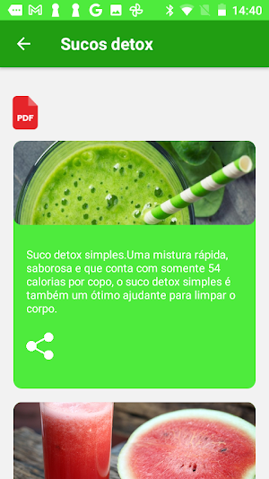 Sucos detox para emagrecer Screenshot 3