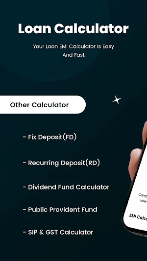Easy EMI Loan Calculator Screenshot 0
