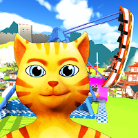 Cat Amusement Park: Idle Asia Theme Park Simulator