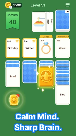 Word Solitaire Links: Puzzle Screenshot 1