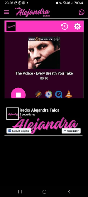 Radio Alejandra Screenshot 2