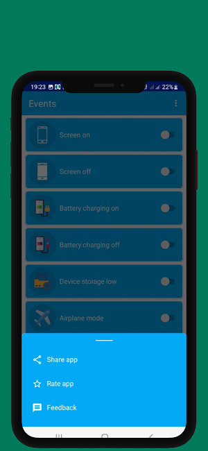 Events App Screenshot 1