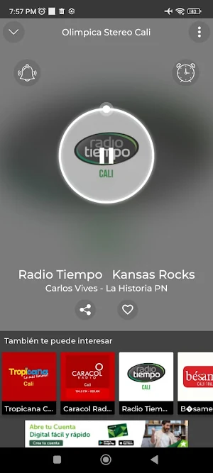 Olimpica Stereo Cali en Vivo Screenshot 2