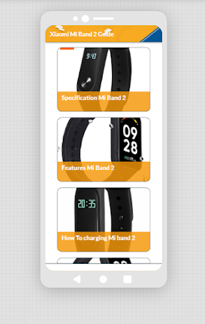 Mi Band 2 App guide Screenshot 0