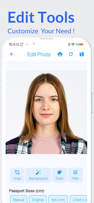 Passport Photo Maker, ID Photo Screenshot 2
