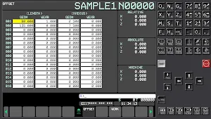 Fanuc Control Simulator Screenshot 3