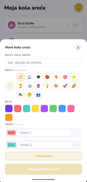 Kolo sreće Screenshot 1