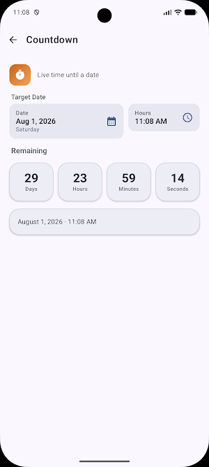 Today's Date: World Clock Screenshot 3
