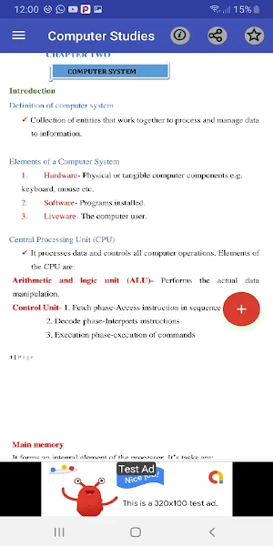 COMPUTER STUDIES NOTES FORM 1 - 4{KCSE REVISION} Screenshot 1