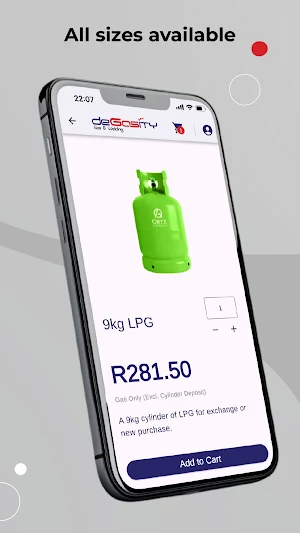 The Degasity App Screenshot 1