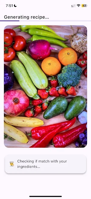 KitchenSnap AI Recipe Builder Screenshot 1