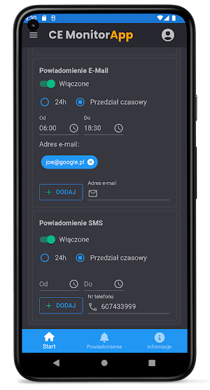 CE MonitorApp Screenshot 2