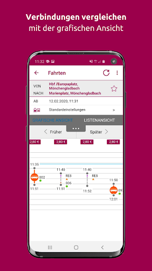 NEW MöBus App - Fahrplan Mönchengladbach Screenshot 1