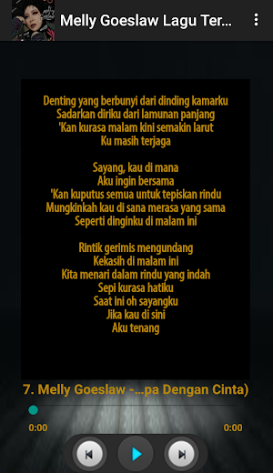 Lagu Melly Goeslaw Serta Lirik Screenshot 3