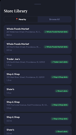 InstAisle Screenshot 1