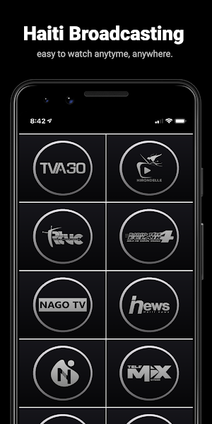 Haiti Broadcasting App Screenshot 1
