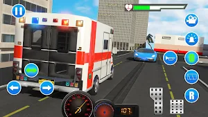 Ambulance Rescue Simulator Screenshot 1