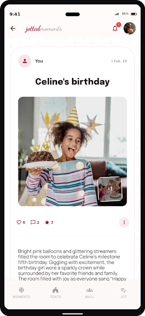 Jotted Moments Screenshot 0
