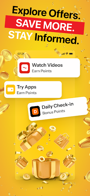 Watch & Earn: Daily Rewards Screenshot 1