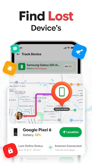 Find My Device: Phone Finder Screenshot 1