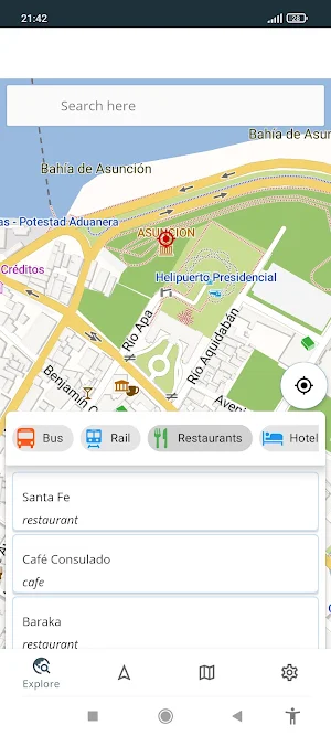 Paraguay Offline Map Screenshot 0