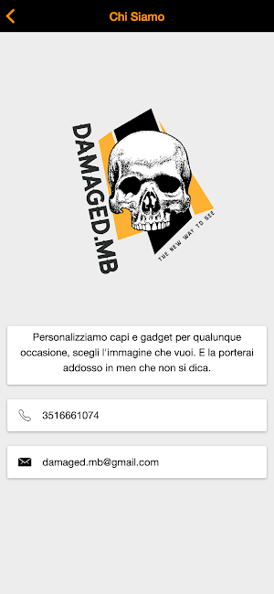 Damaged Merch&Brand Screenshot 2