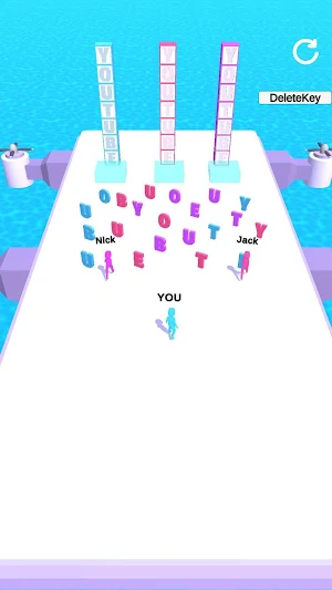 Word Race 3D Screenshot 0