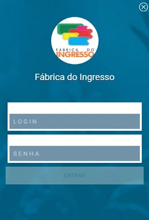 Fábrica do Ingresso - Produtor Screenshot 1