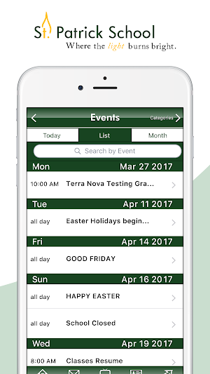 St. Patrick School Screenshot 2