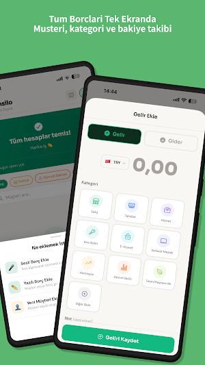 Tahsilo — Gelir Gider & Borç Screenshot 1