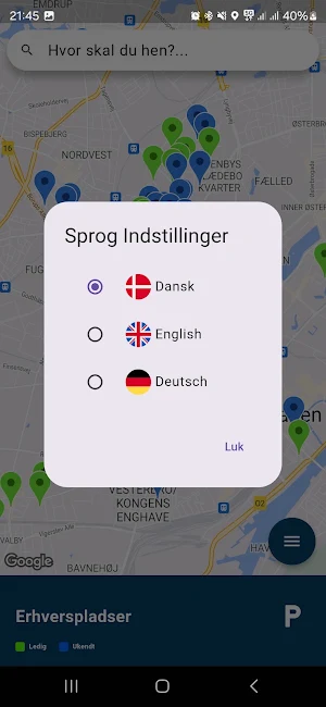 Erhvervsparkering København Screenshot 3