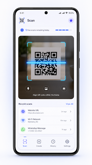 QR & Barcode: Scan & Create Screenshot 0