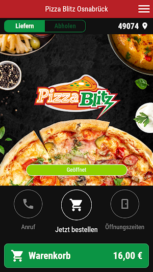 Pizza Blitz Osnabrück Screenshot 0