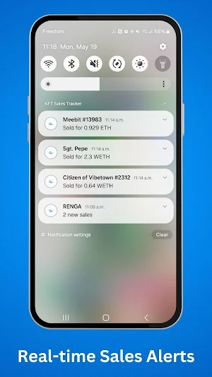 NFT Sales Tracker Screenshot 2