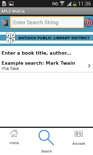 Antioch District Library App Screenshot 1