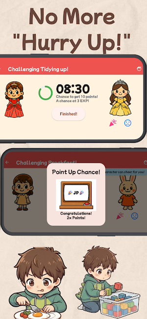 Kids Habit Hero: Routine Game Screenshot 1