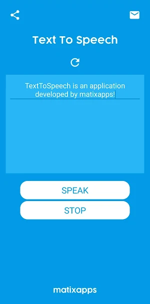 TextToSpeech Screenshot 2