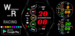 Racing Watch Face Wear OS Screenshot 0