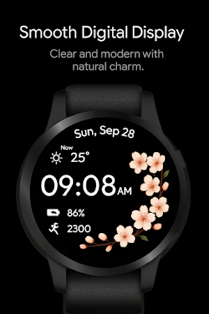 Cherry Blossom WatchFace Screenshot 1