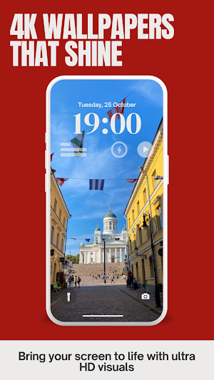 Helsinki Cityscape Wallpaper Screenshot 0