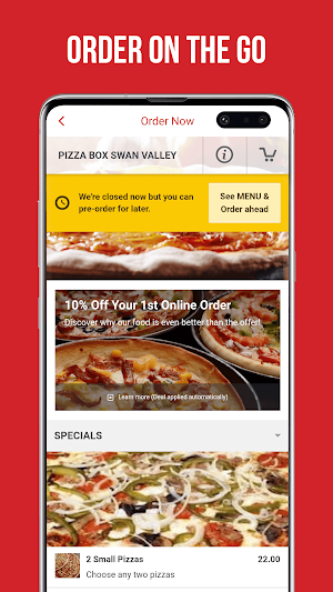 Pizza Box Swan Valley Screenshot 1