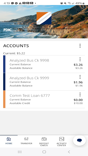 West Coast Community Bank Screenshot 1