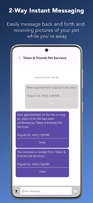 Token & Friends Pet Services Screenshot 2